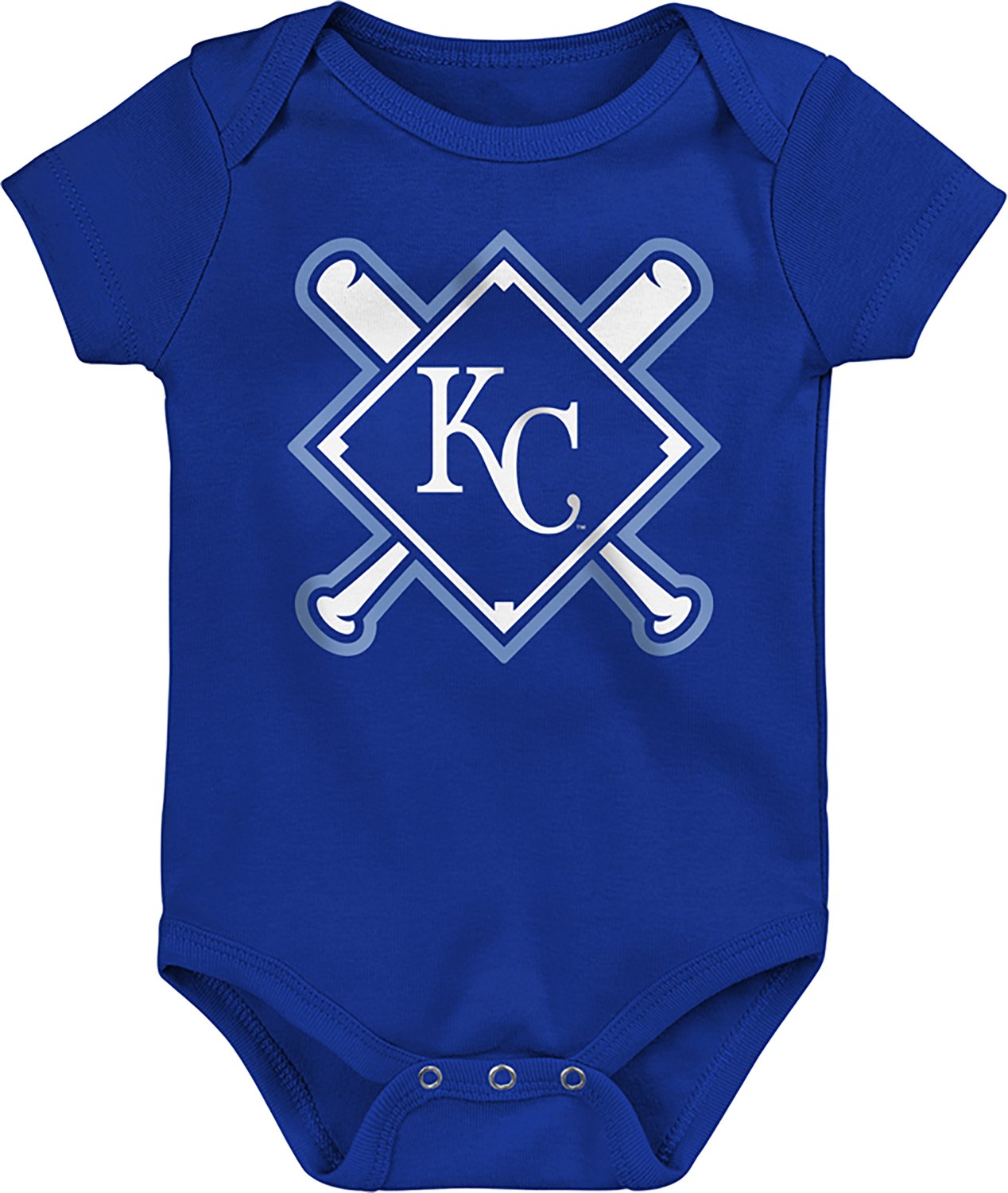 Outerstuff Infants' Kansas City Royals Home Plate Creeper Set 3-Pack - view number 3