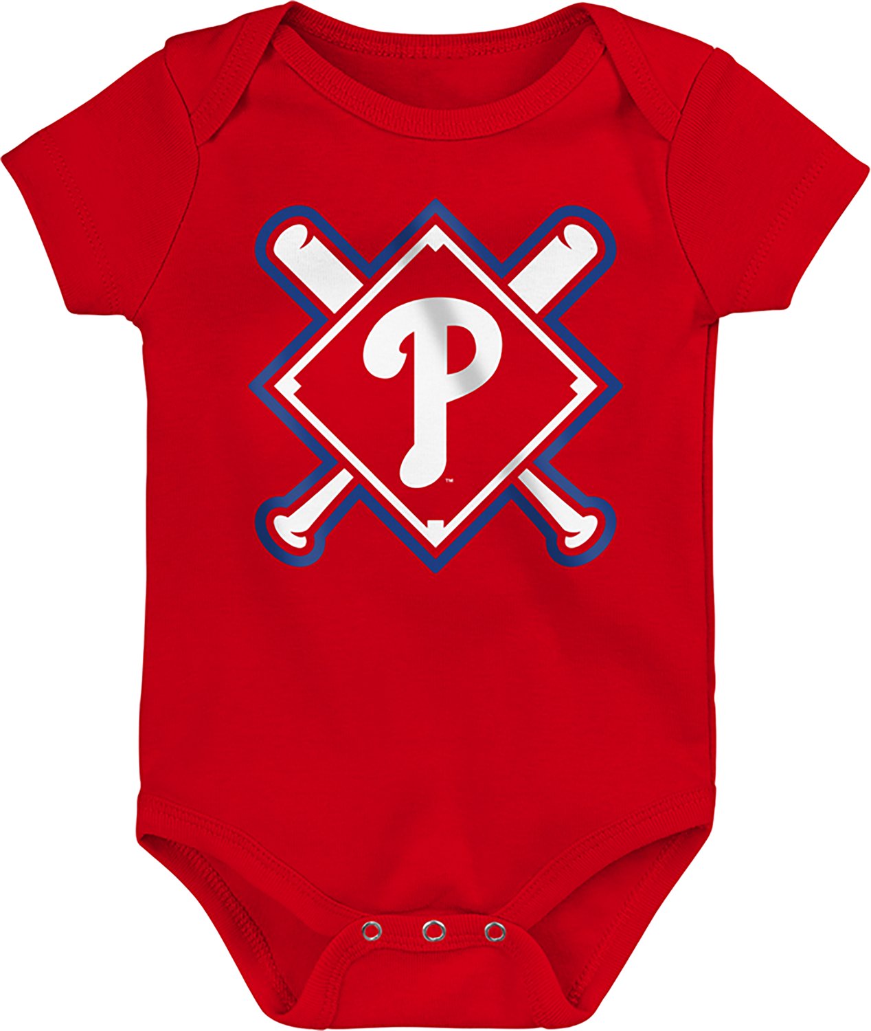 Outerstuff Infants' Philadelphia Phillies Home Plate Creeper Set 3-Pack - view number 3