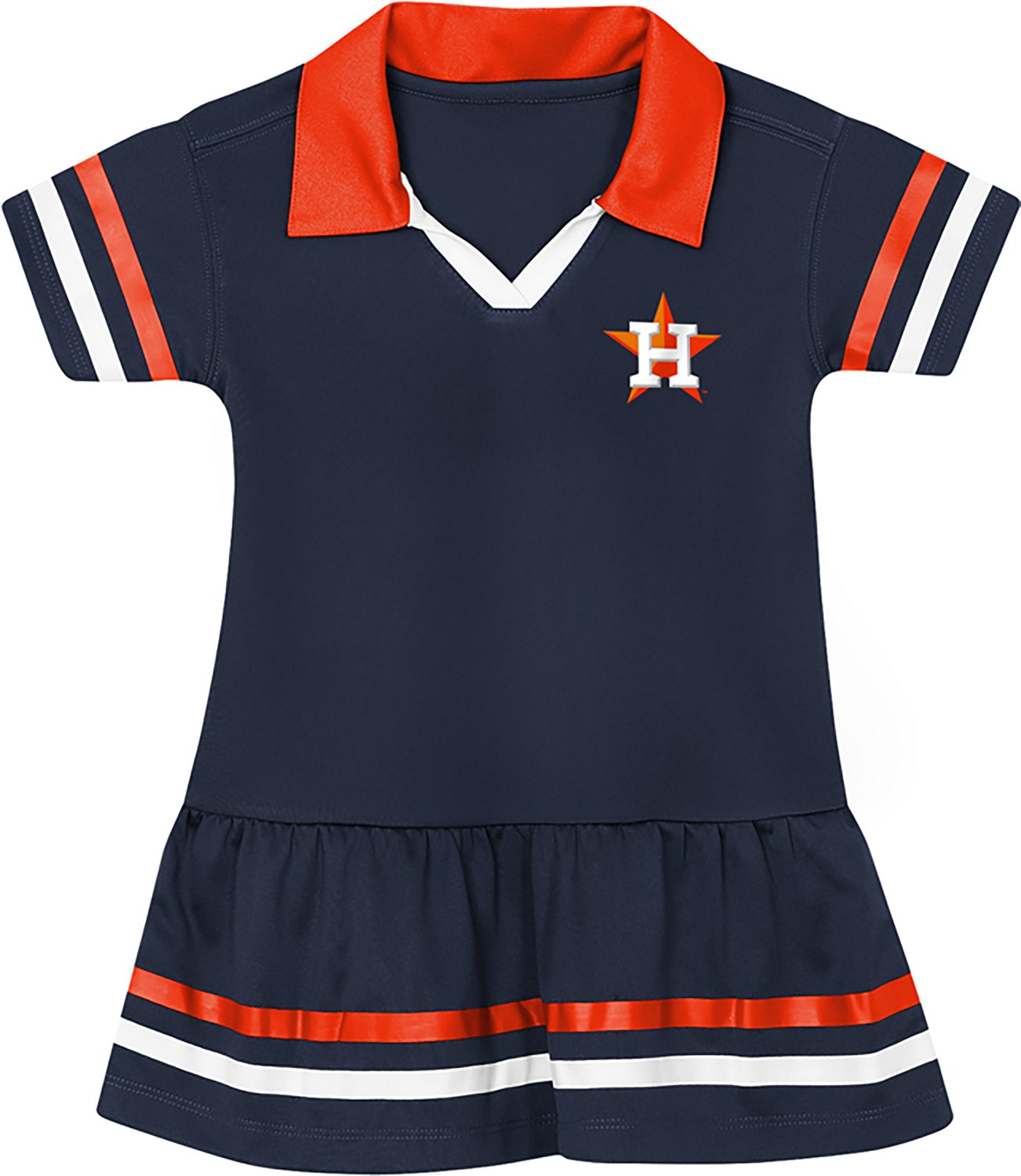 Outerstuff Toddler Girls' Houston Astros BB Hit Fashion Dress