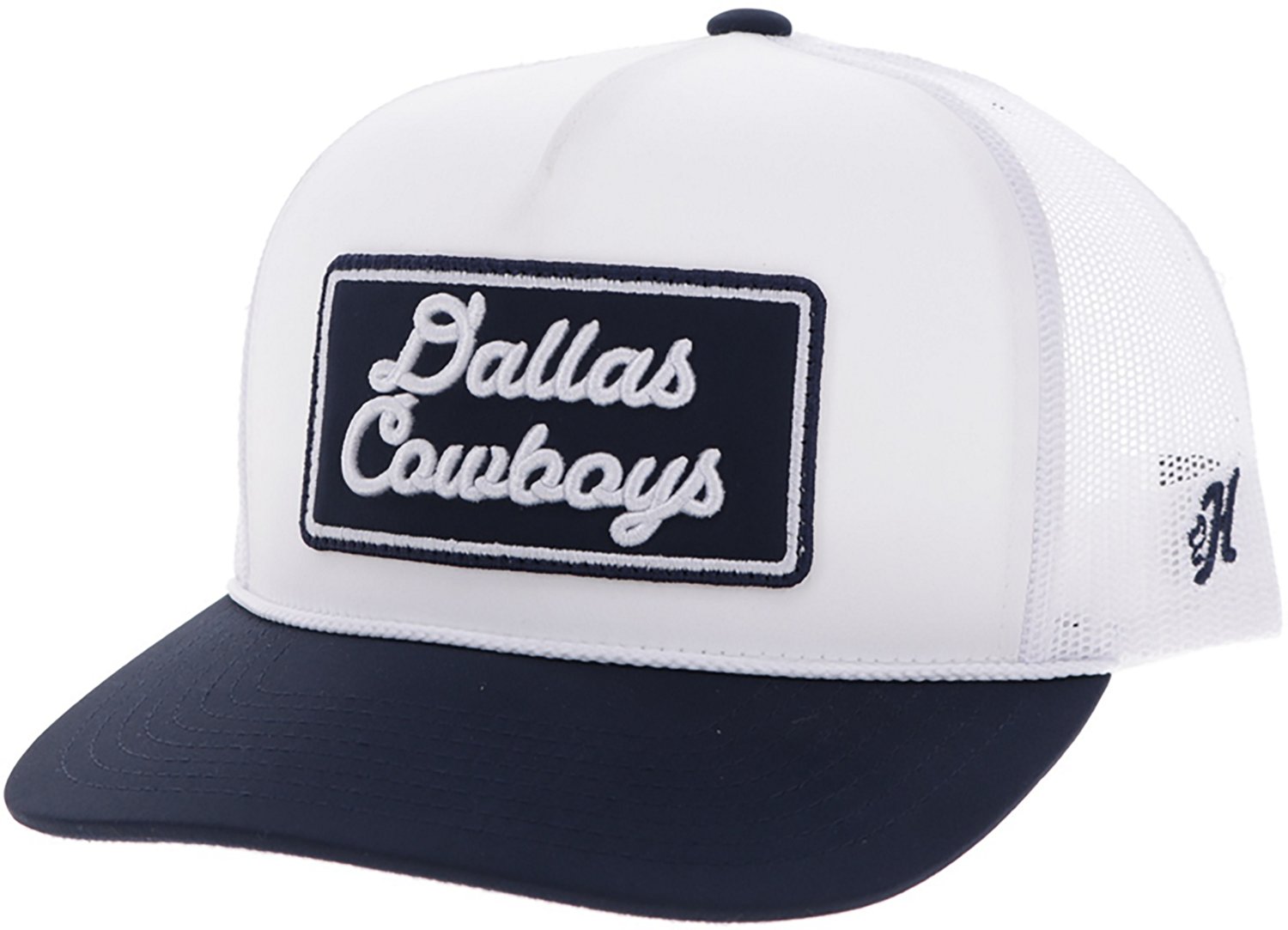 Hooey Adults' Dallas Cowboys DC Patch Trucker Cap