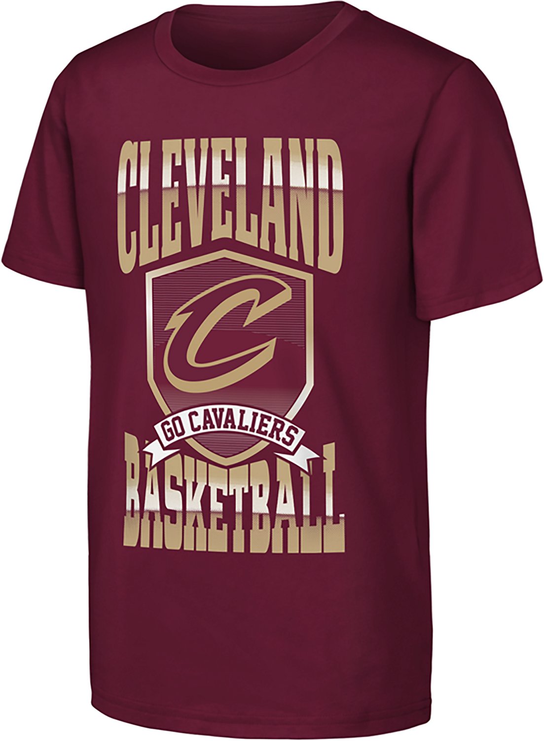 Outerstuff Youth Cleveland Cavaliers Big Shield Short Sleeve T-shirt