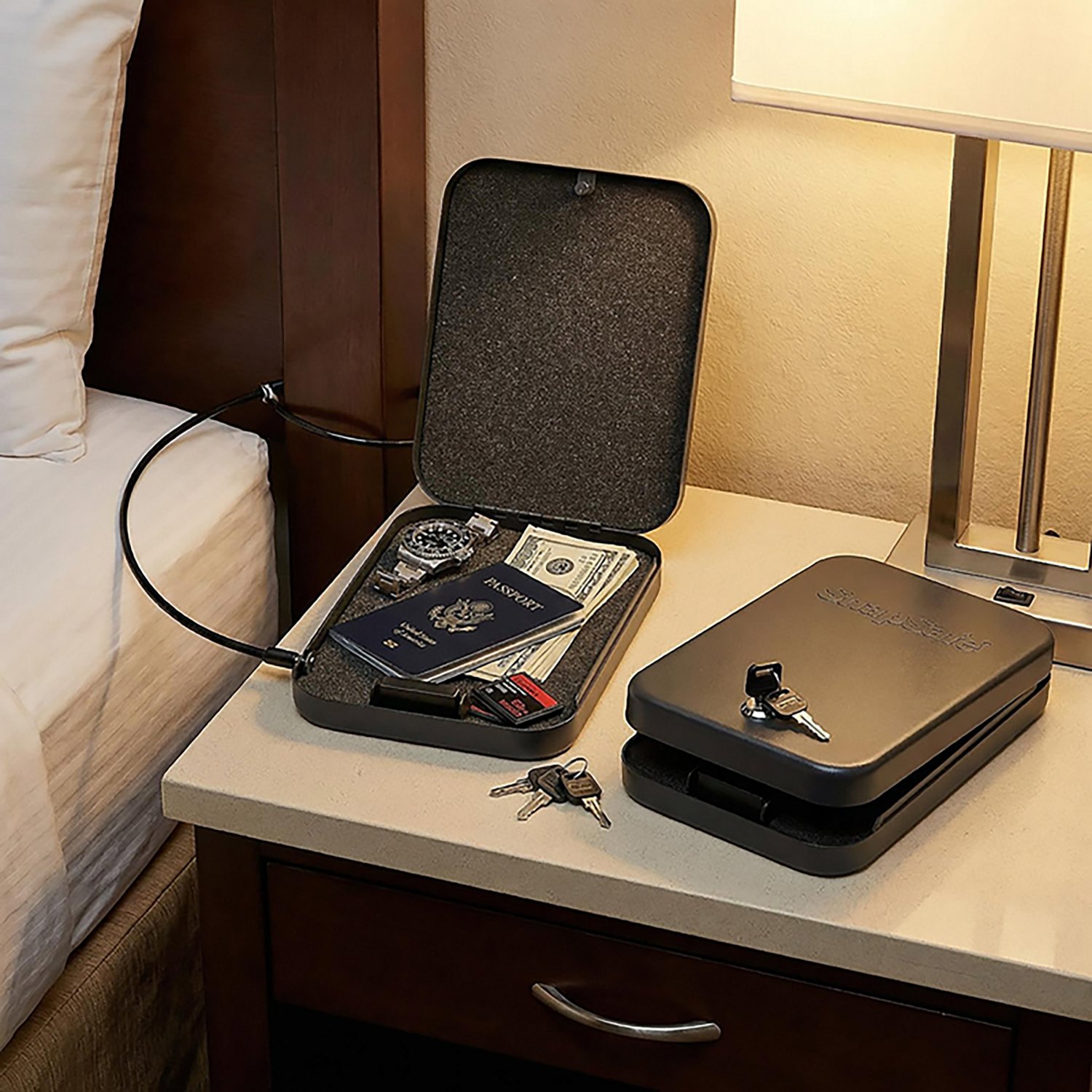 SnapSafe Keyed Alike Extra-Large Lock Boxes 2-Pack - view number 7