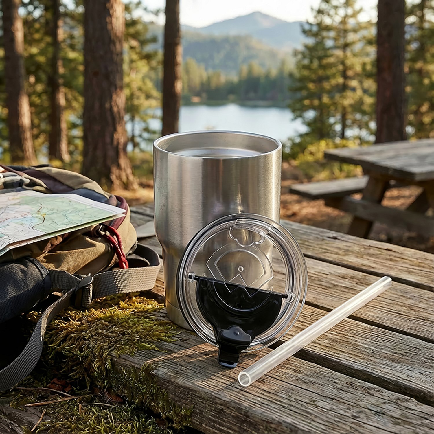 Magellan Outdoors Throwback 12 - 20 oz Locking Lid with Straw - view number 4