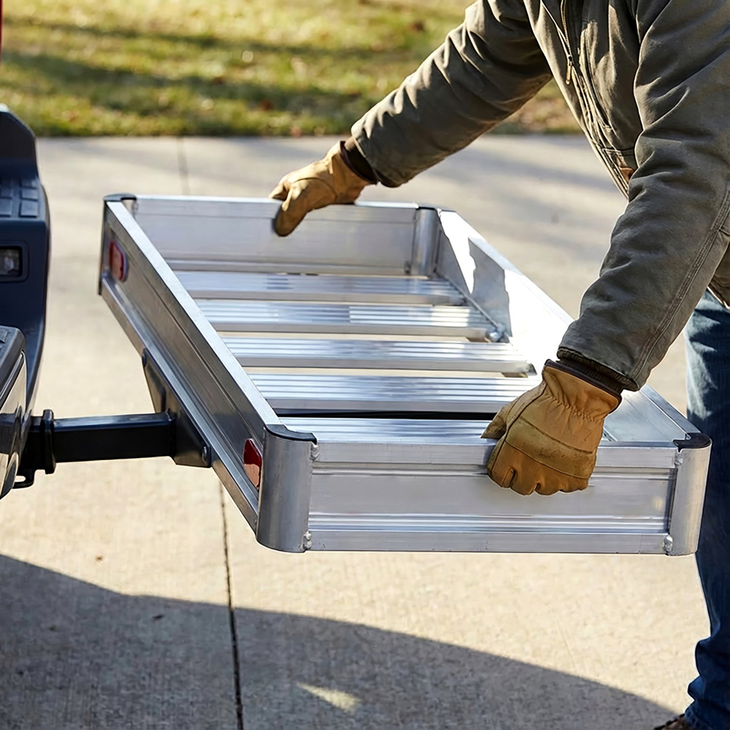 Magellan Outdoors Aluminum Hitch Carrier - view number 5