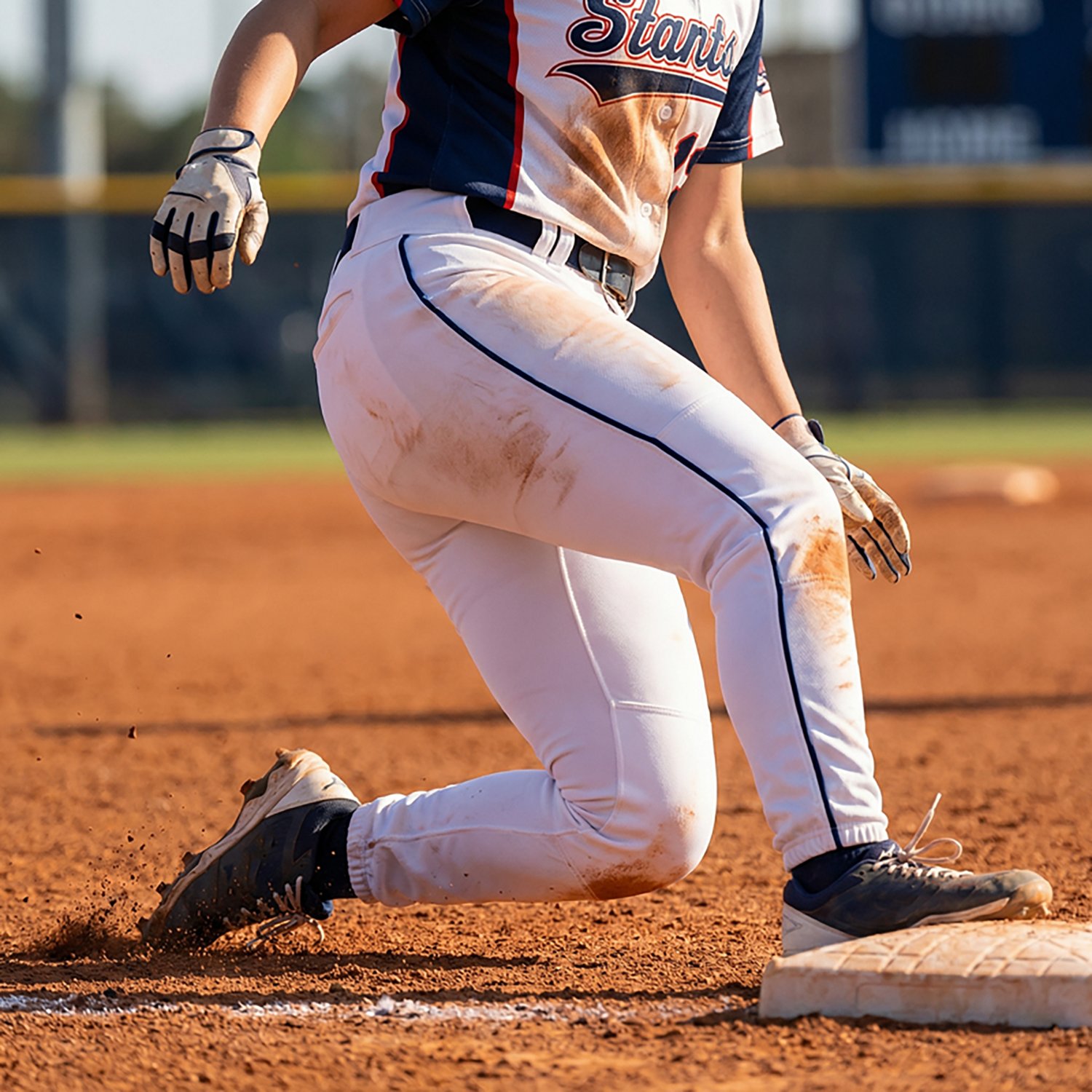 Mizuno Women's Select Belted Piped Softball Pant                                                                                 - view number 2