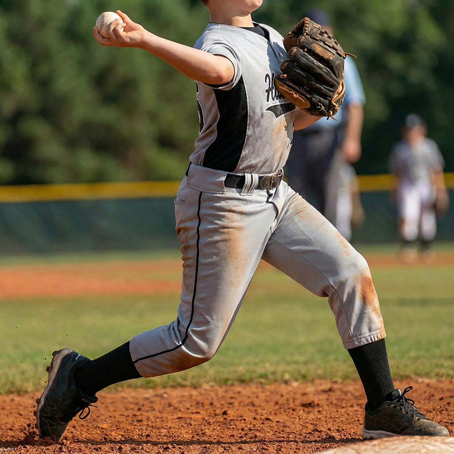 Mizuno Boys' Select Short Piped Baseball Pant                                                                                    - view number 3