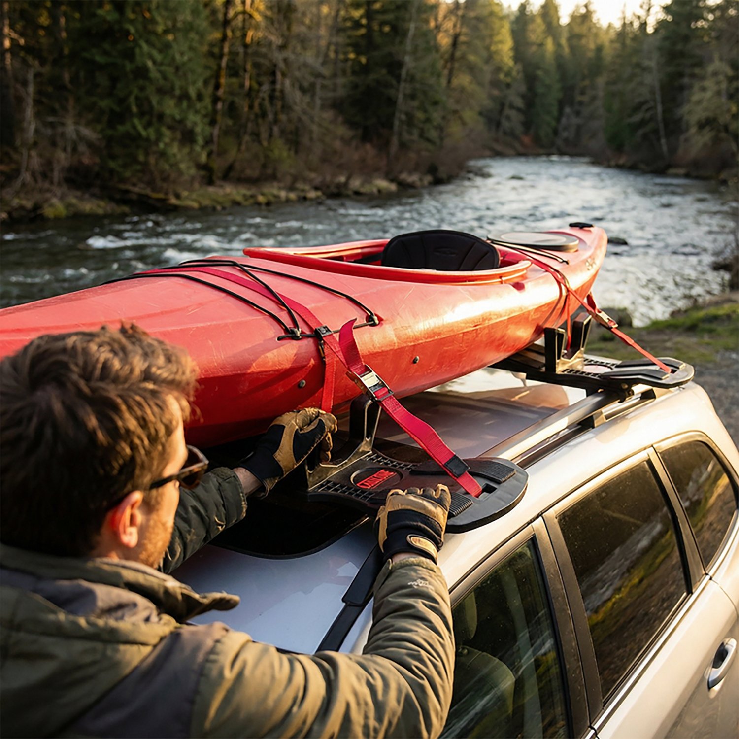 Malone Auto Racks SeaWing Stinger Roof Rack Combo - view number 4