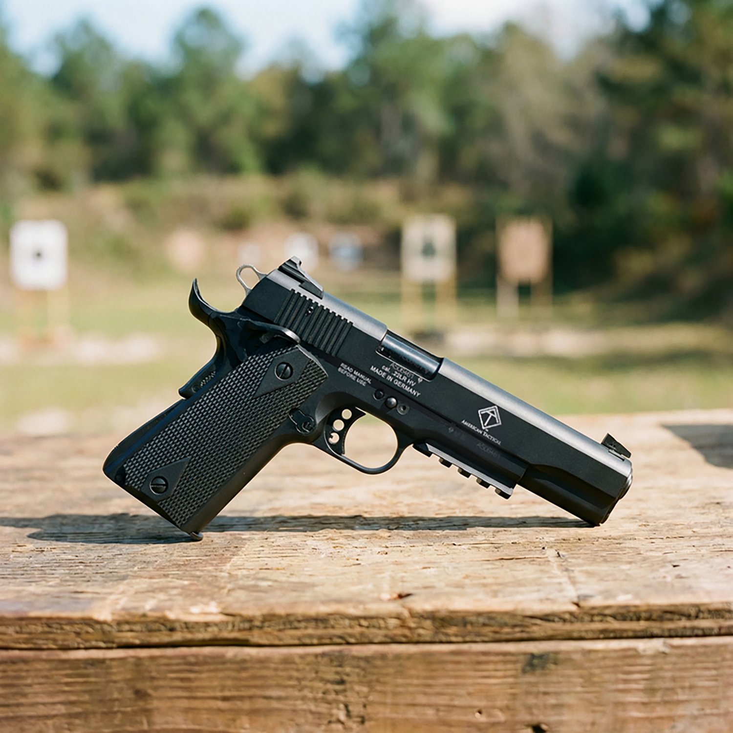 German Sport Guns 1911 .22 LR Tribute Pistol with Fake Suppressor - view number 2