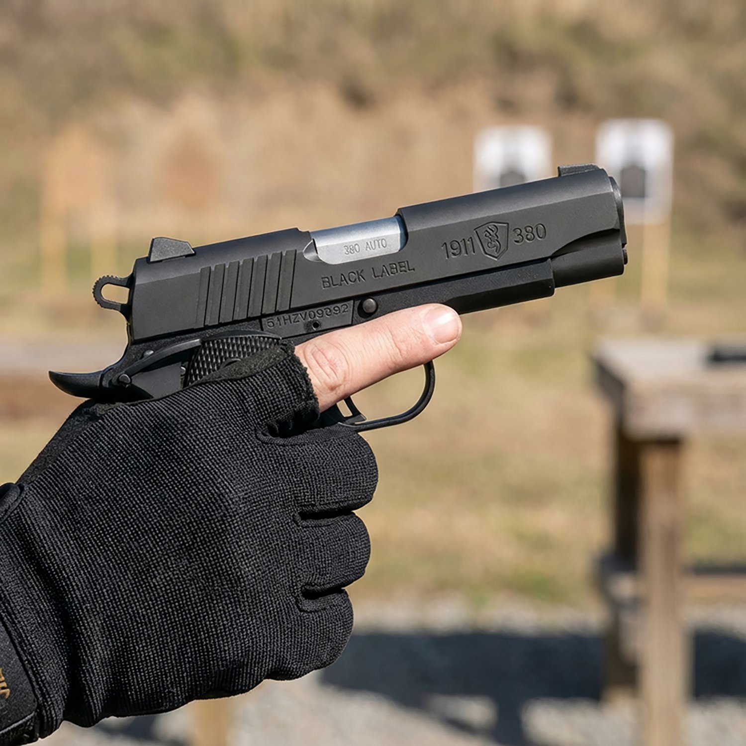 Browning 1911 Black Label Compact .380 ACP Pistol                                                                                - view number 3