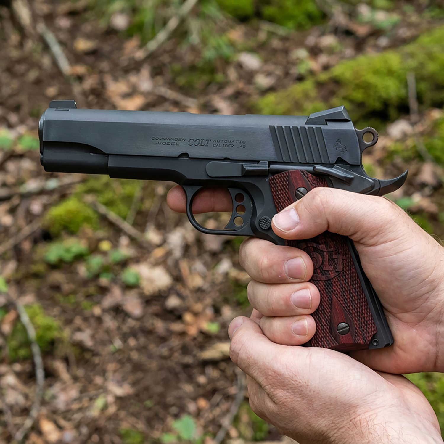 Colt Lightweight Commander 1911 9mm Luger Pistol - view number 3