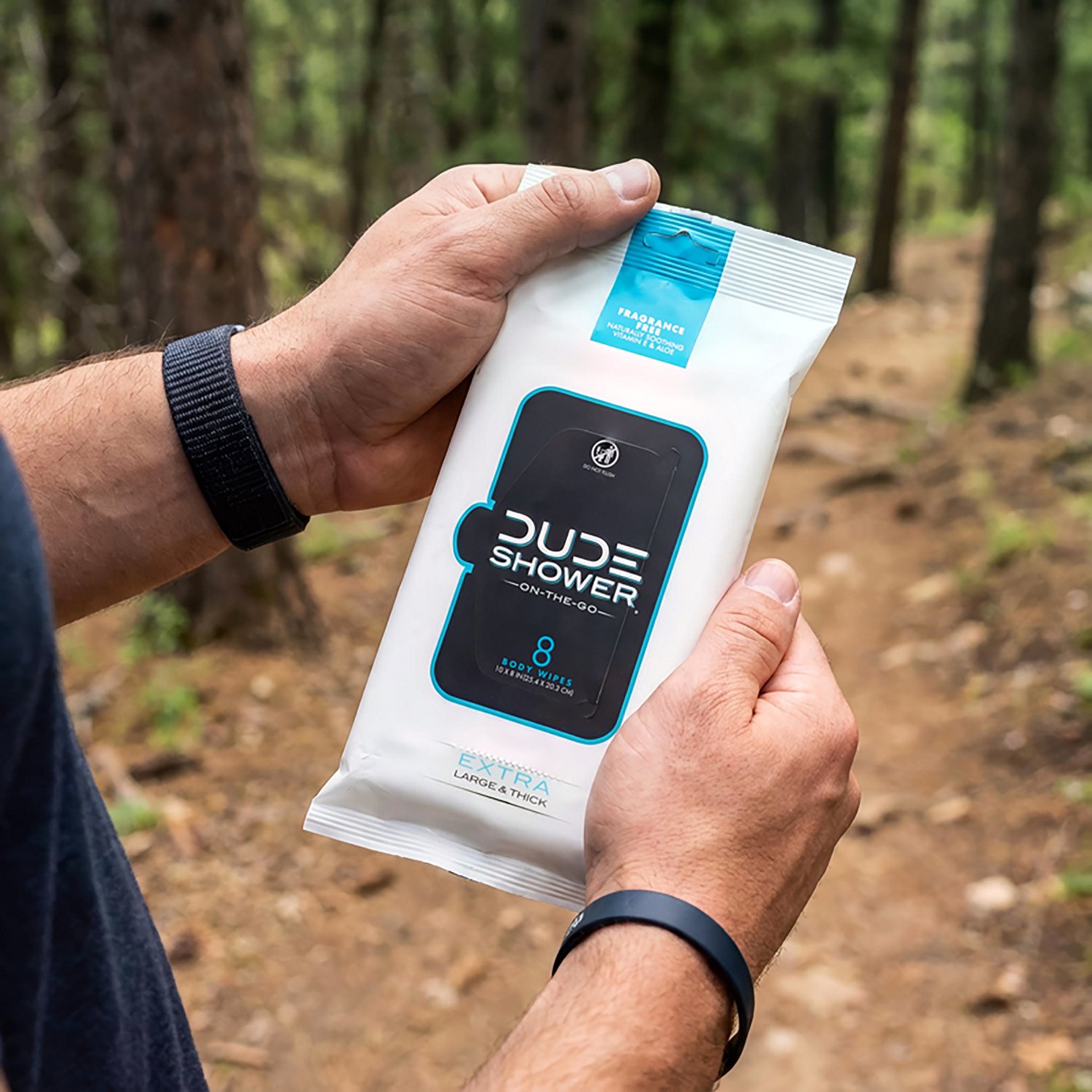 DUDE Shower Body Wipes 8-Pack - view number 2