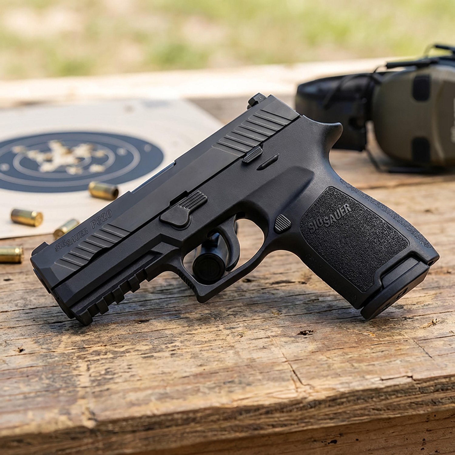 Sig Sauer P320 Nitron NS 45 ACP Compact 9-Round Pistol - view number 3