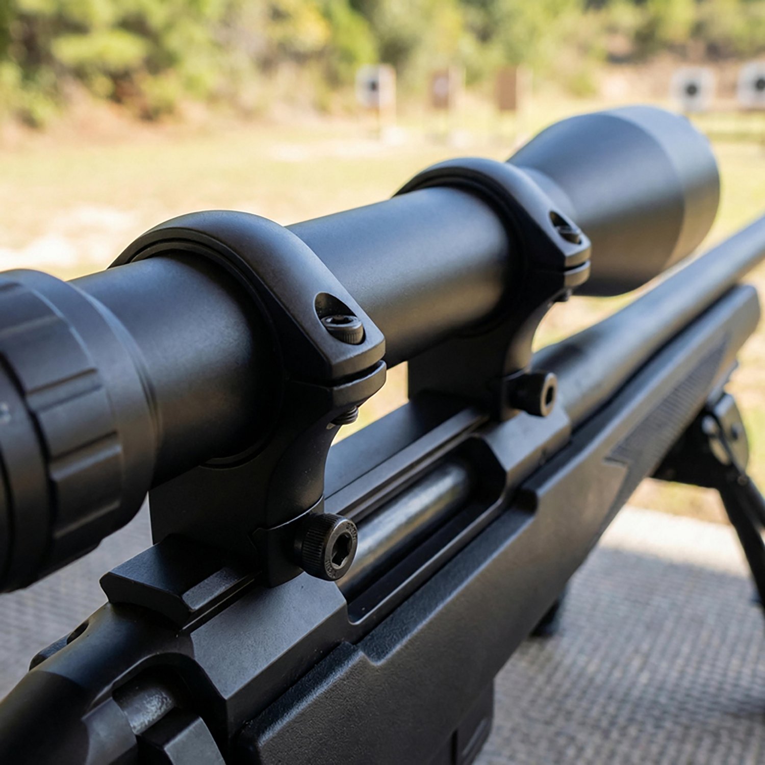 Tikka T3 OPTILOCK 1 in High Blued Scope Ring Set - view number 2