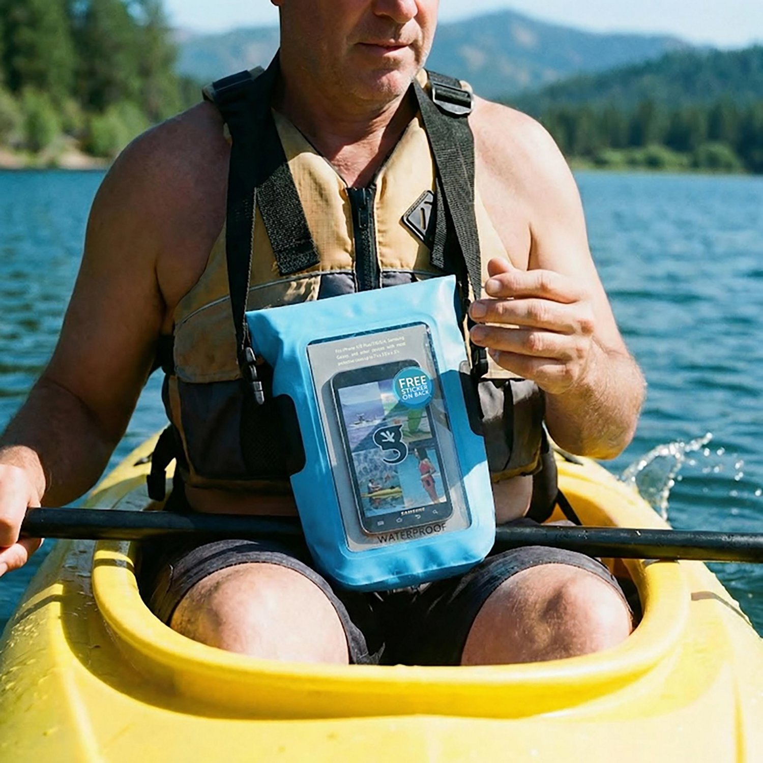 geckobrands Waterproof Phone Tote                                                                                                - view number 6