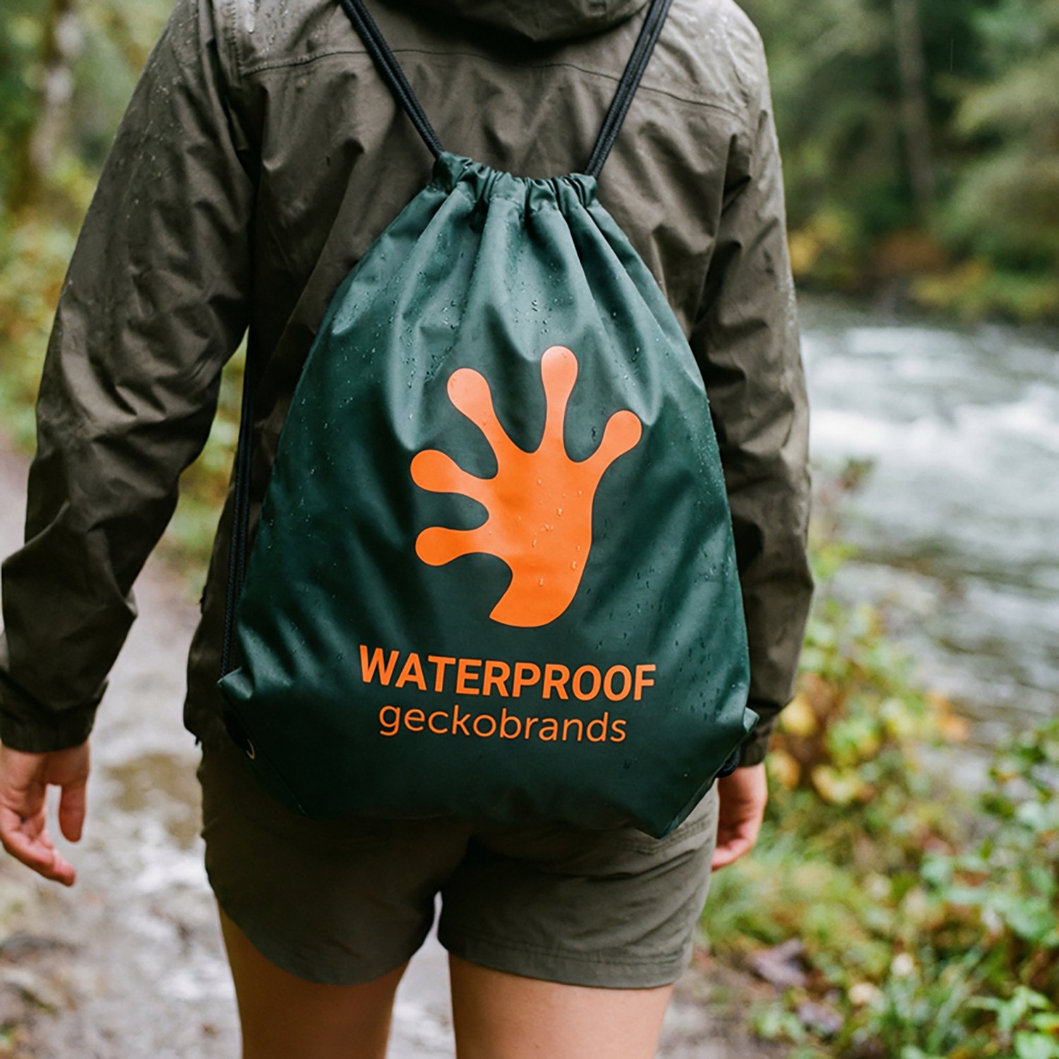 geckobrands Waterproof Drawstring Backpack - view number 4