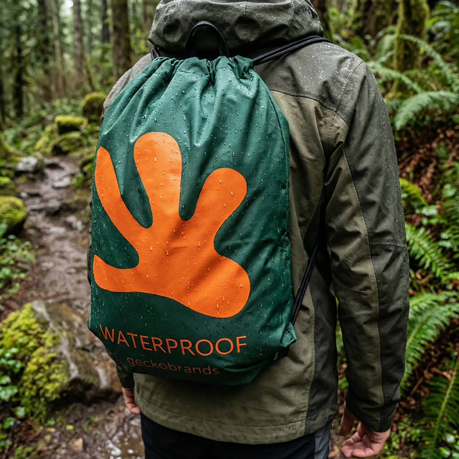 geckobrands Waterproof Drawstring Backpack - view number 5