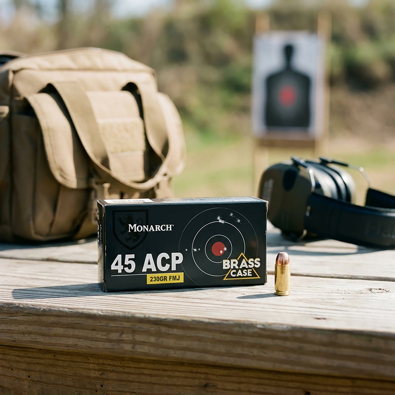 Monarch .45 ACP 230-Grain Pistol Brass Ammunition - 50 Rounds - view number 2