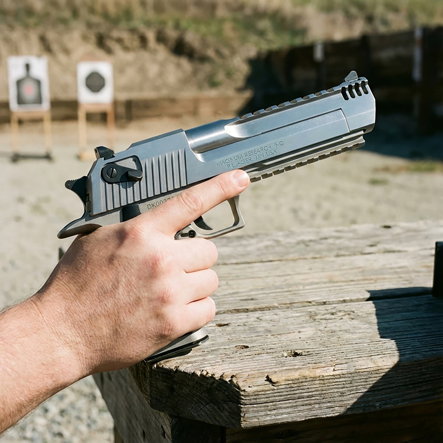 Magnum Research Desert Eagle Mark XIX Stainless 44 MAG Full-Size 8-Round Pistol                                                  - view number 2