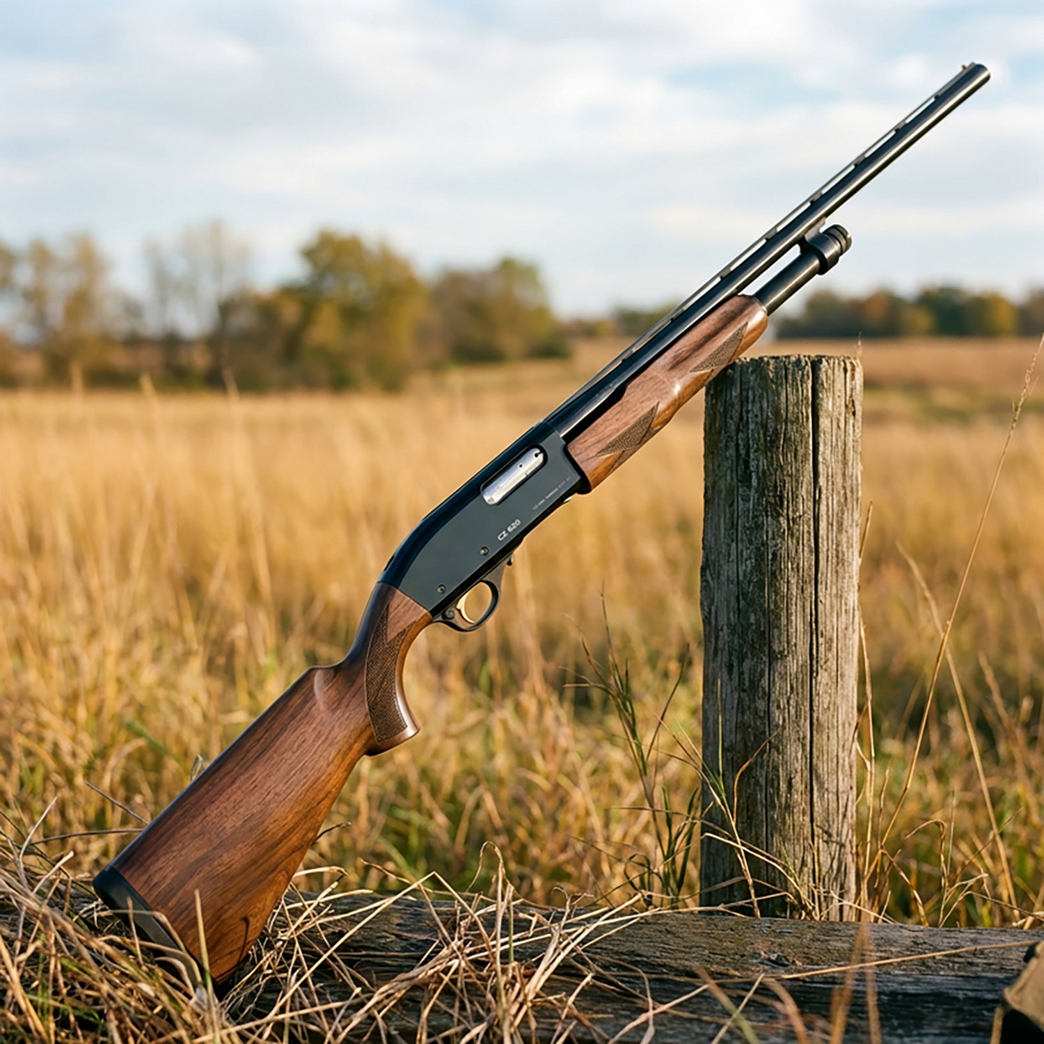 CZ 620 Field Select 20 Gauge Pump-Action Shotgun - view number 3