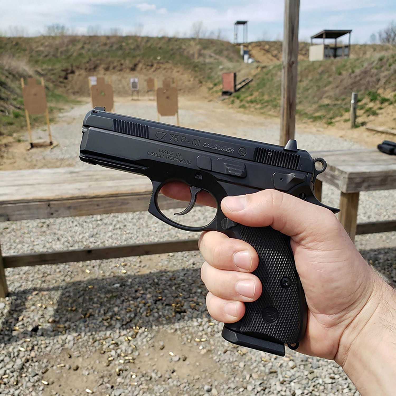 CZ 75 P-01 9mm Luger Right Hand Pistol - view number 4