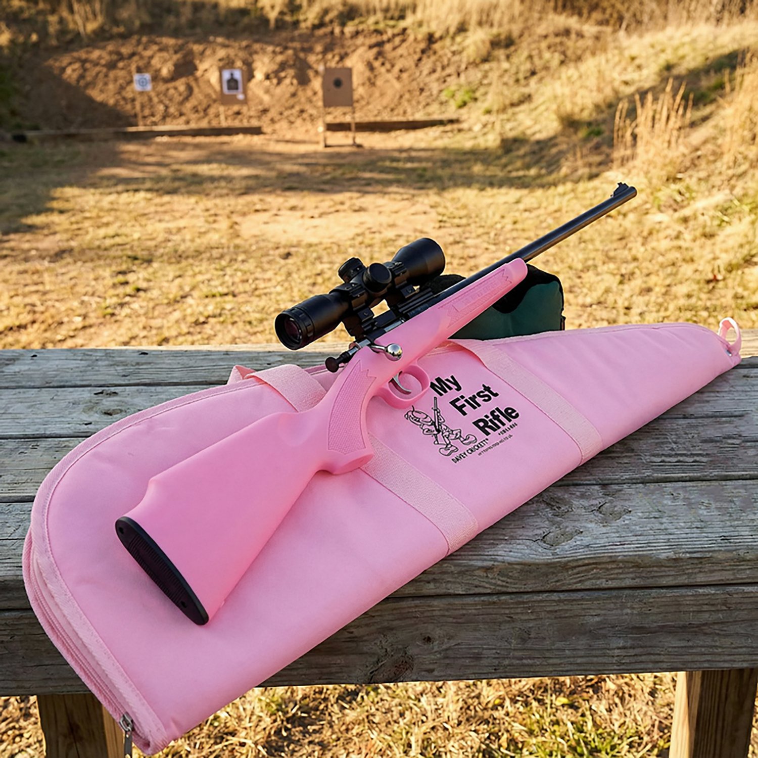 Crickett Youth Single Shot Synthetic .22 LR Bolt-Action Rifle Package - view number 2