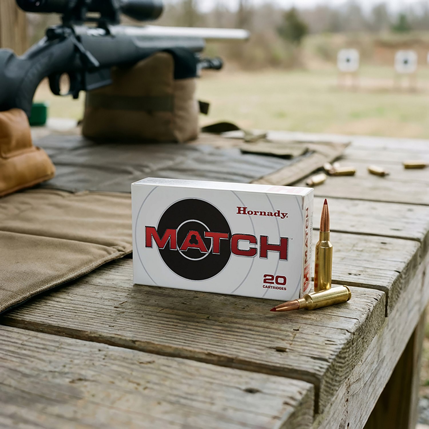 Hornady ELD Match 6mm Creedmoor 108-Grain Rifle Ammunition - 20 Rounds - view number 2
