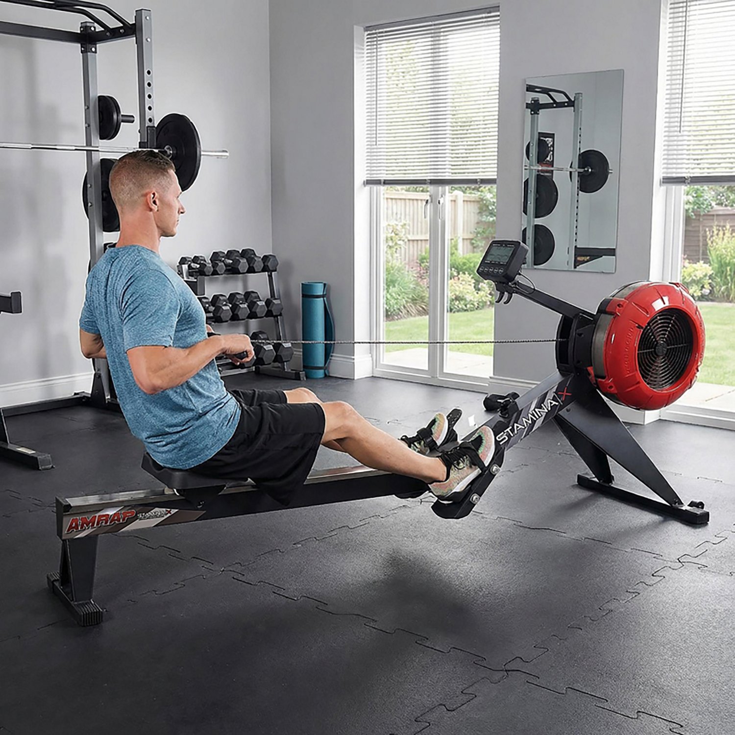 Stamina X AMRAP Rowing Machine