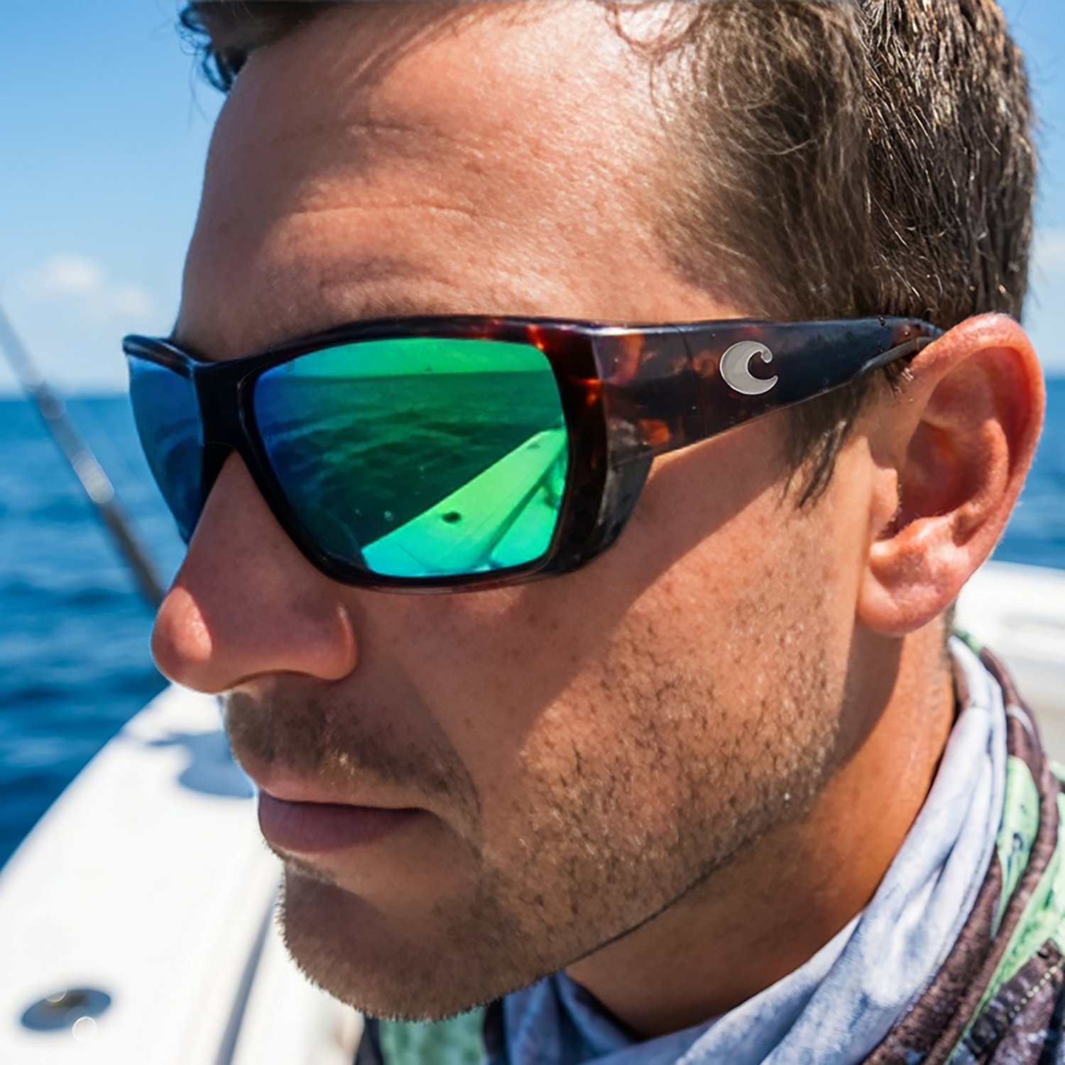 Costa Del Mar Tuna Alley Mirrored Sunglasses                                                                                     - view number 6