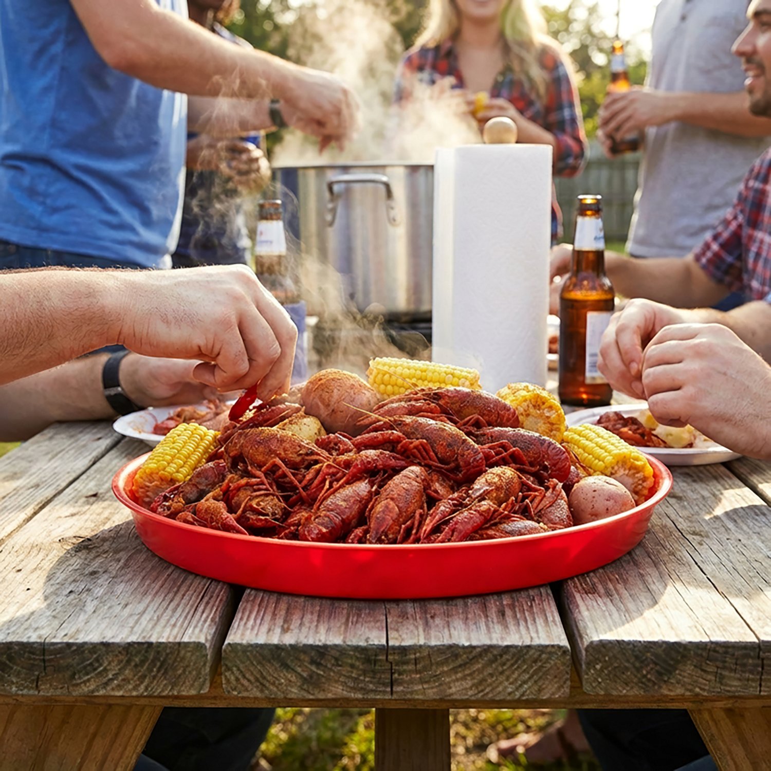 Academy Sports + Outdoors 16 in Crawfish Cookout Platter - view number 2