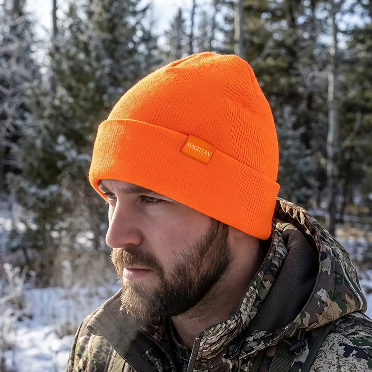 Magellan Outdoors Adults' Blaze Knit Beanie                                                                                      - view number 2
