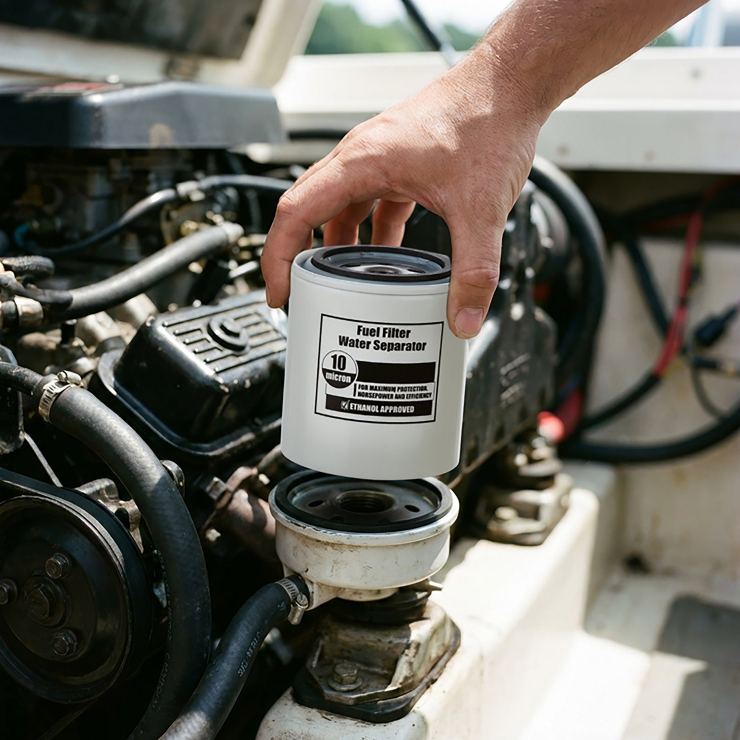 Marine Raider Fuel Filter/Water Separator Replacement Canister                                                                   - view number 2