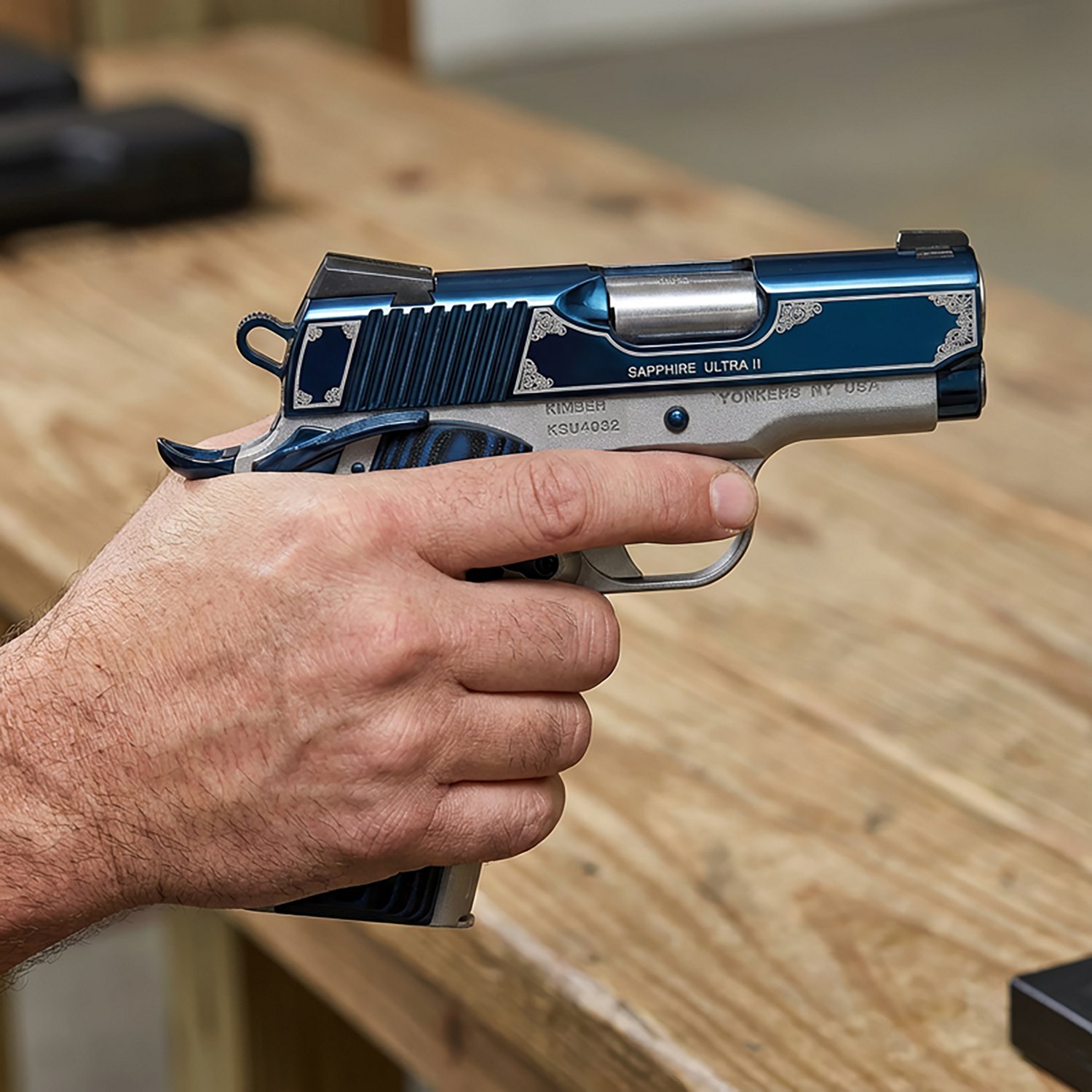 Kimber 1911 Sapphire Ultra II .45 ACP Striker Fired Pistol - view number 3
