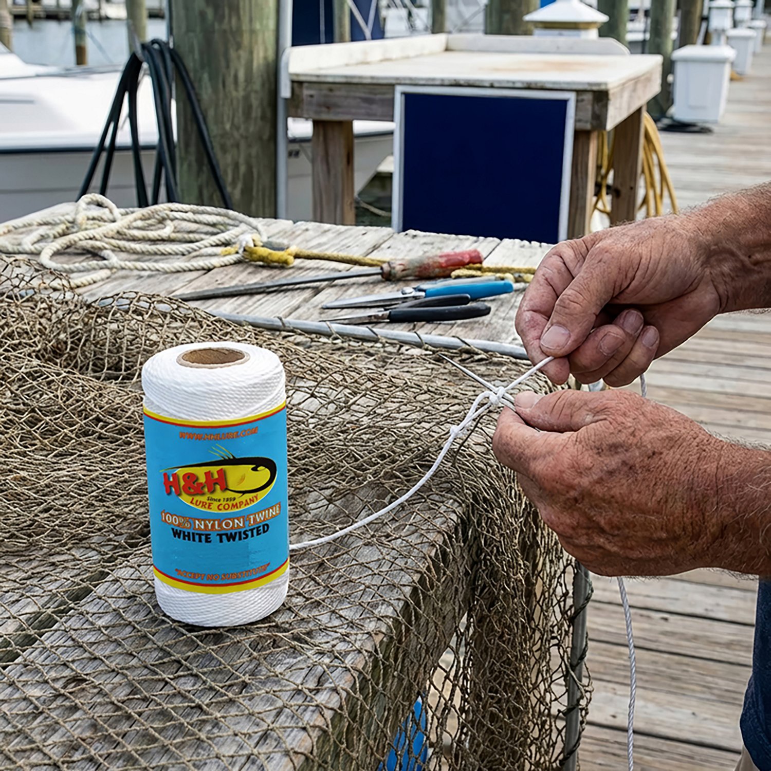 H&H Lure Size 30 0.25 lb Twisted Nylon Twine - view number 2