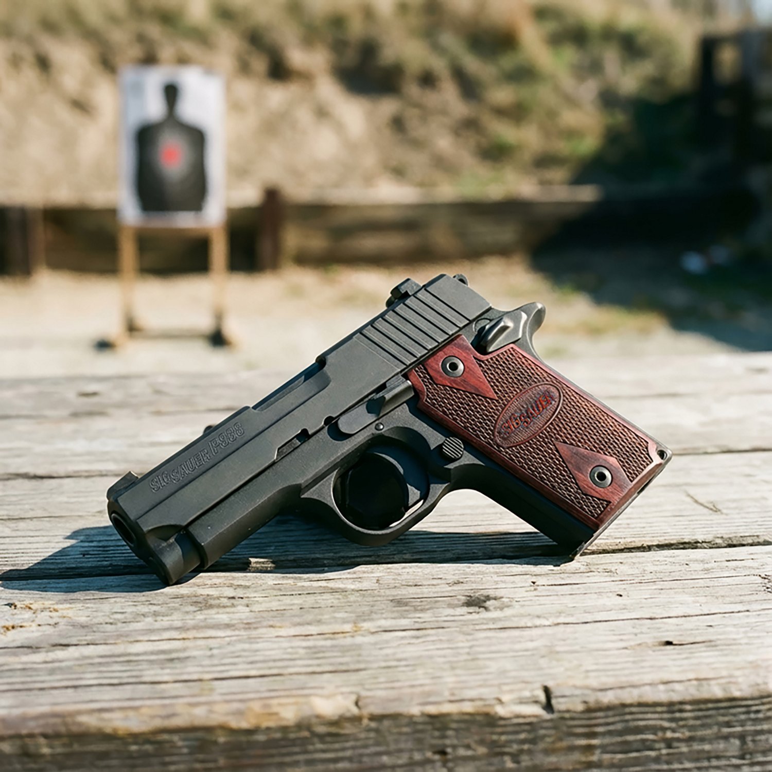 Sig Sauer P938 BRG Rubber MA 9mm Sub-Compact 7-Round Pistol - view number 3