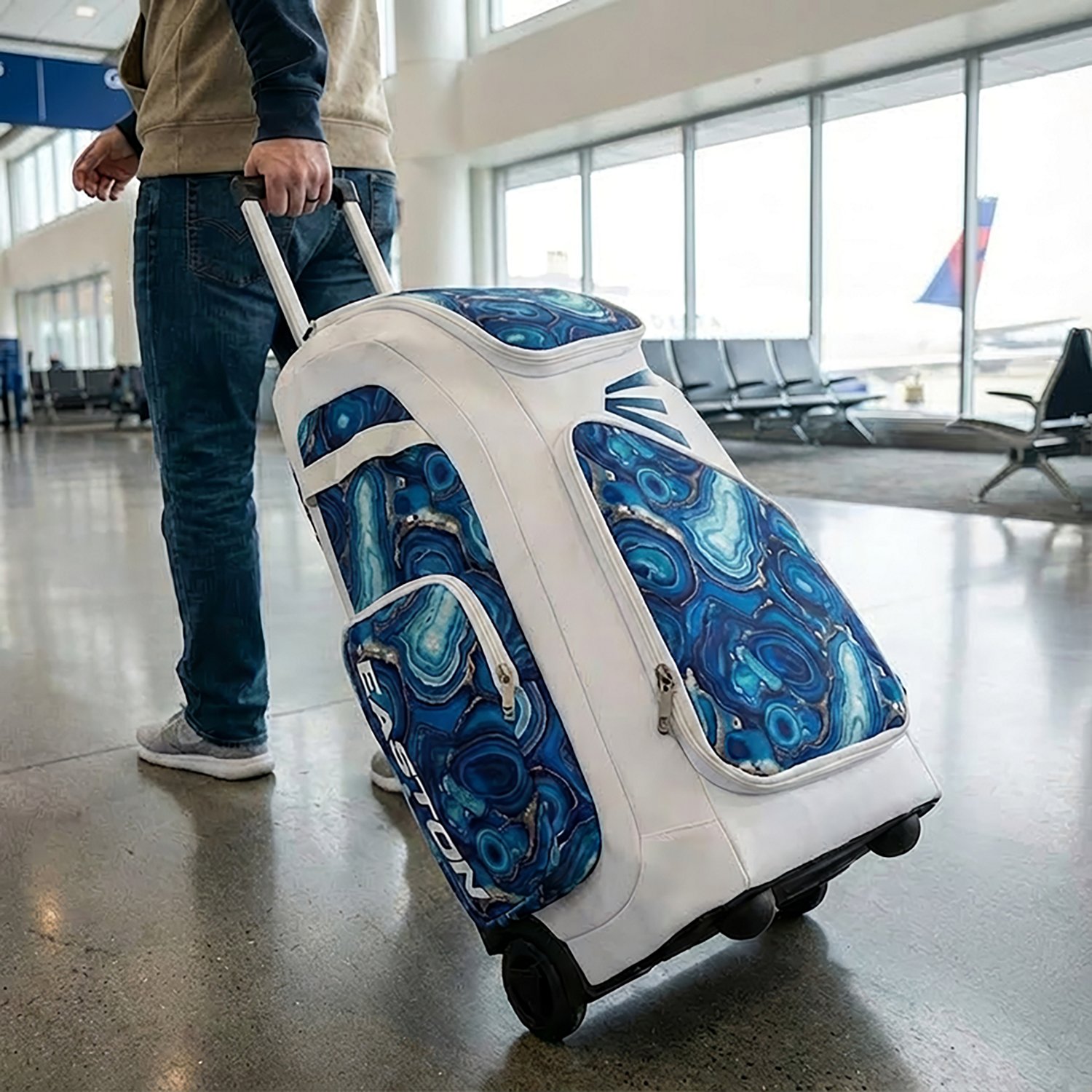 EASTON Traveler Stand-Up Wheeled Duffel Bat Bag                                                                                  - view number 4