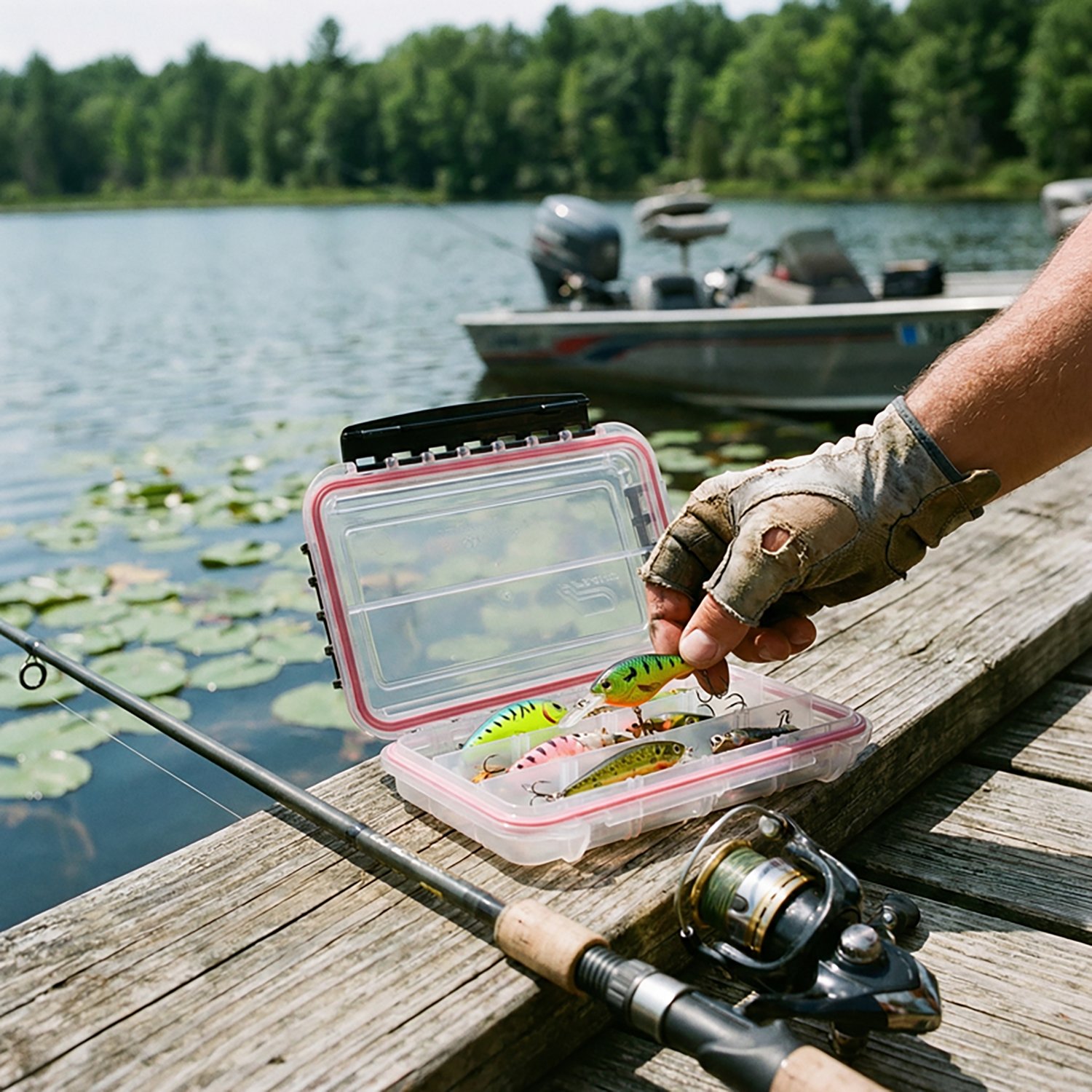 Plano 3400 Waterproof Stowaway Box - view number 2