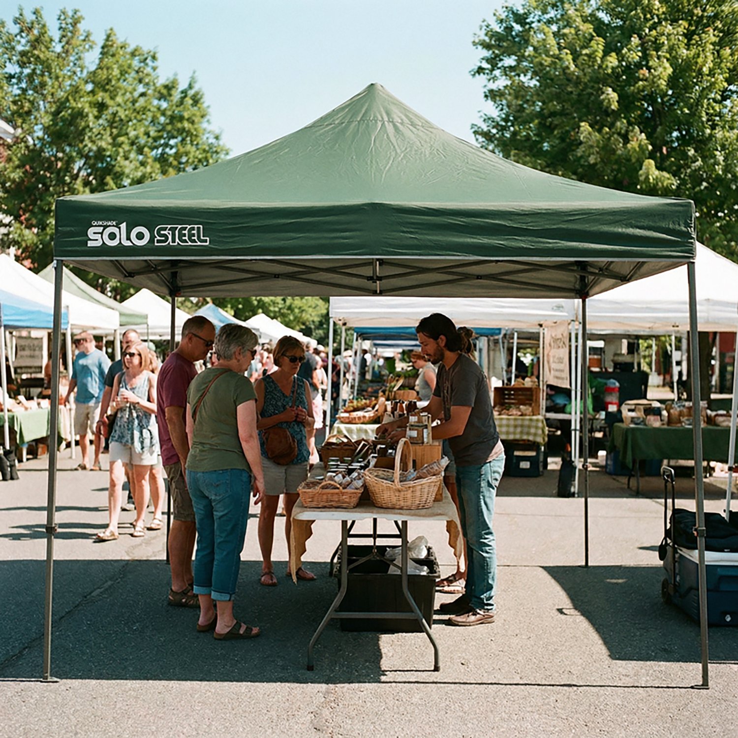 ShelterLogic Solo100 10 ft x 10 ft Straight-Leg Pop-Up Canopy - view number 4