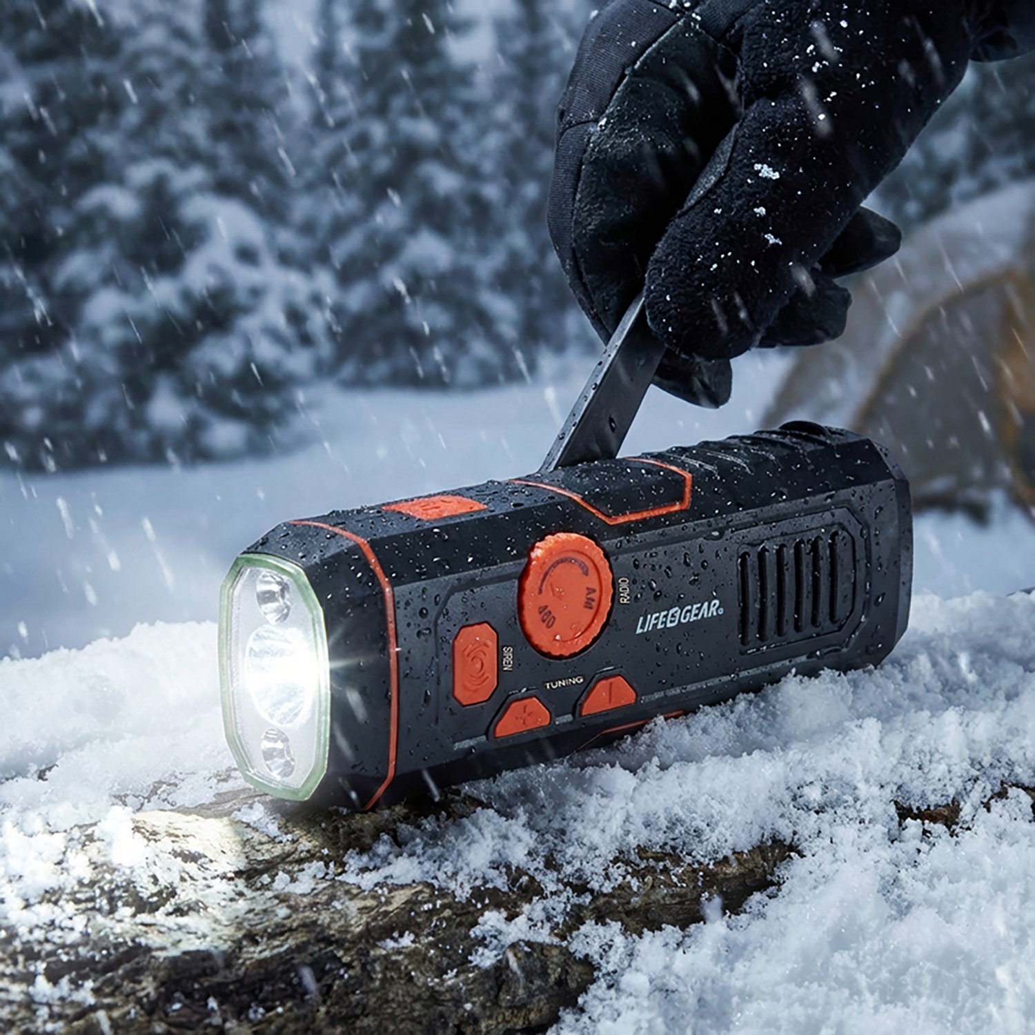 Life Gear Stormproof Crank Radio Light                                                                                           - view number 6