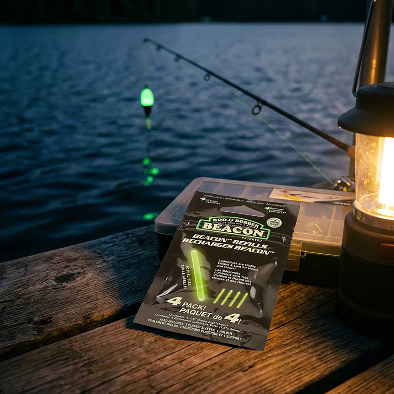 Rod-N-Bobb's Universal Beacon Lightstick Refills 4-Pack - view number 2