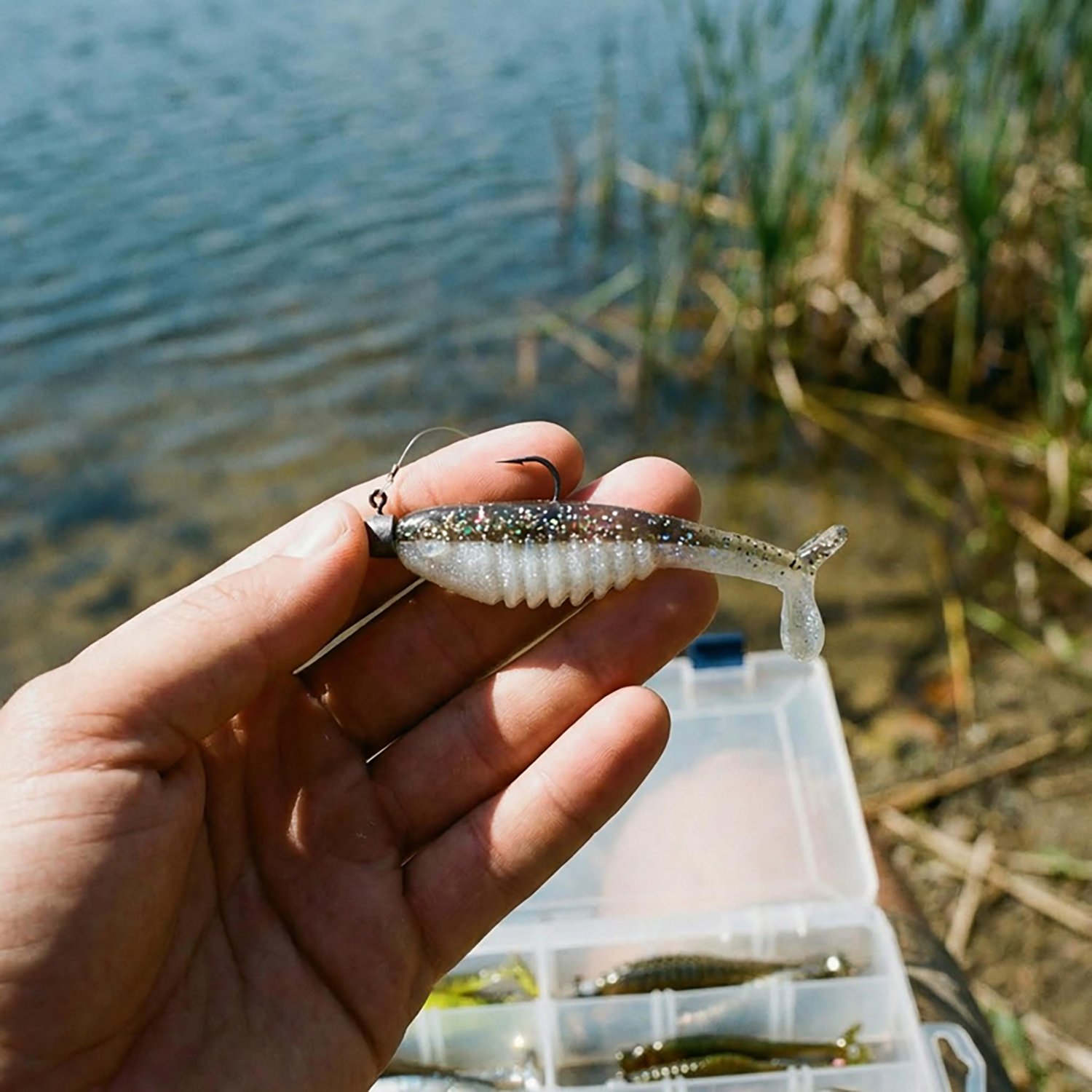 Gene Larew Bobby Garland SlabHunt'R Minnow Soft Baits 10-Pack - view number 2