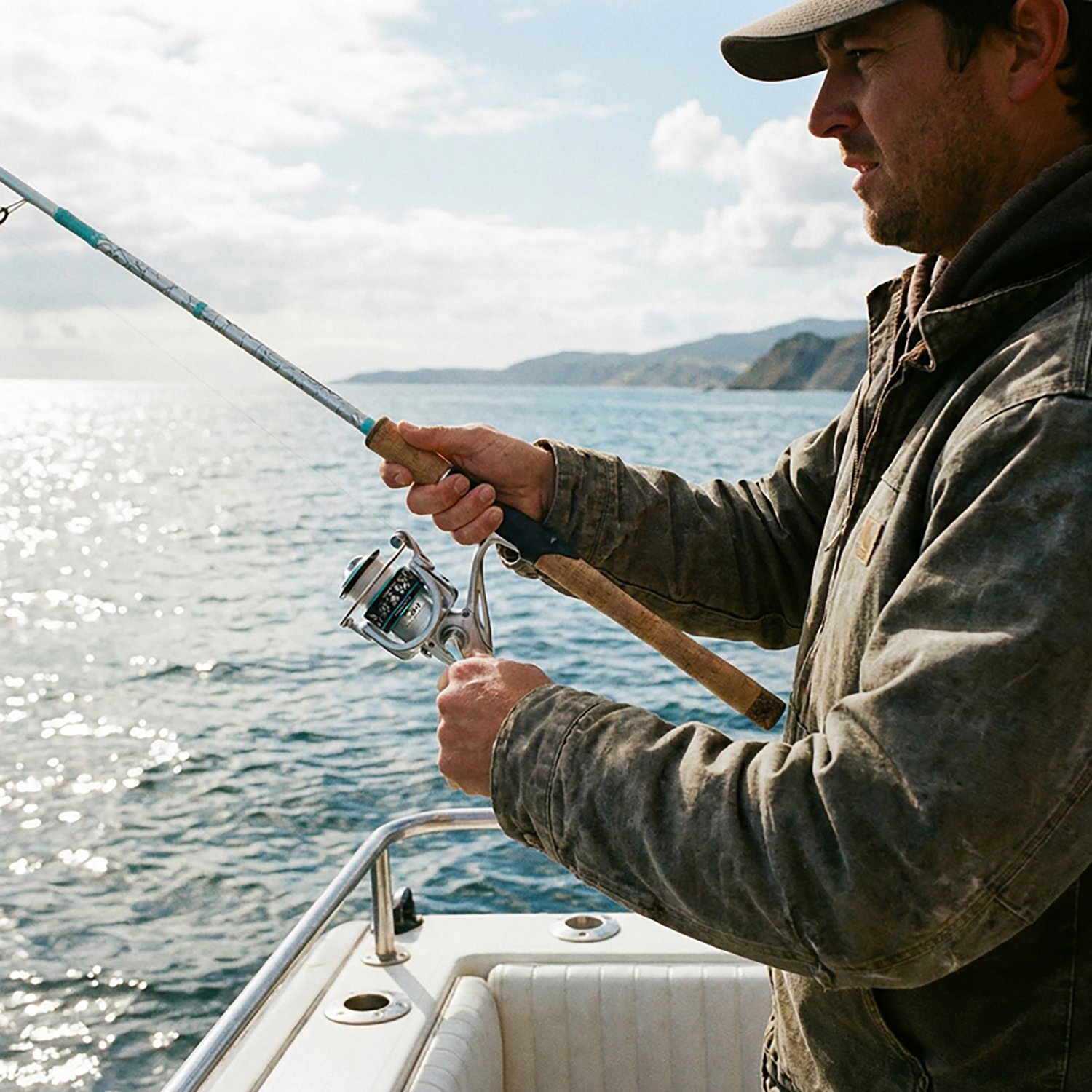 Favorite Fishing Ol Salty 7 ft 3 in Spinning Rod and Reel Combo - view number 4