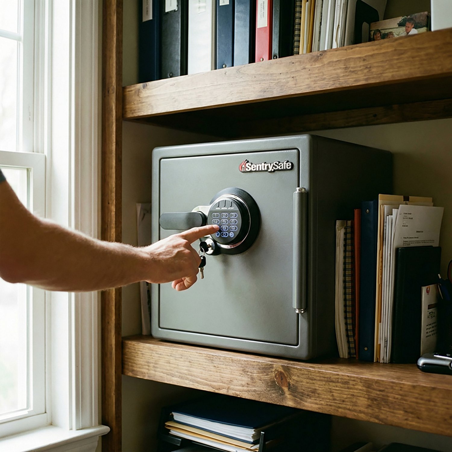 SentrySafe Digital Fireproof Waterproof Safe - view number 4