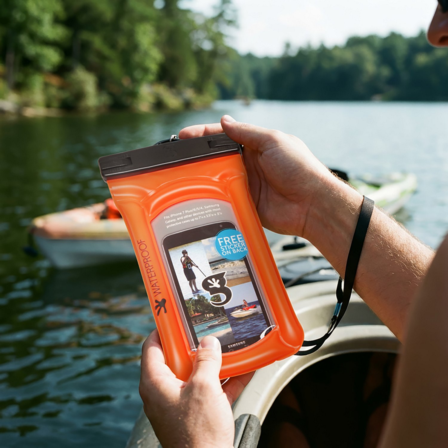 geckobrands Float Phone Dry Bag - view number 3