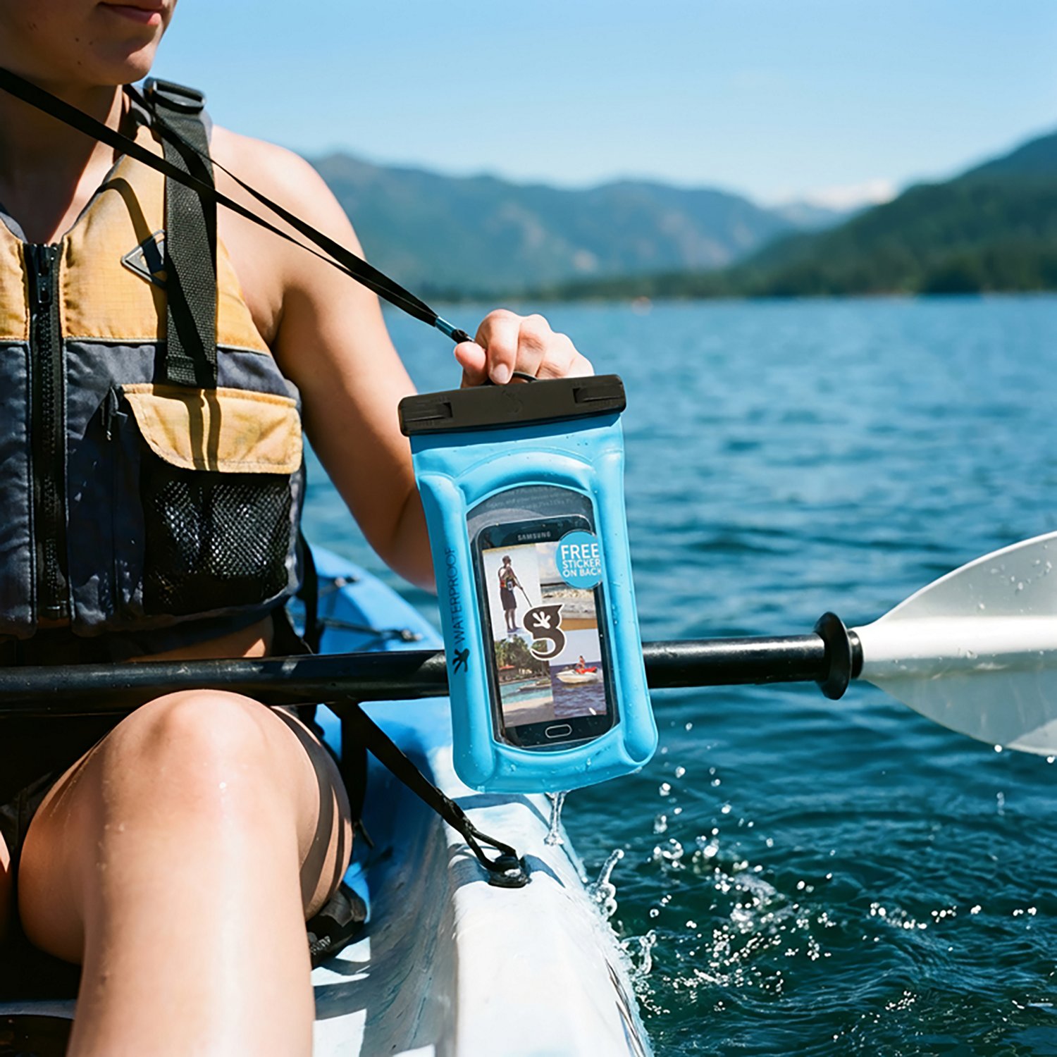 geckobrands Float Phone Dry Bag - view number 6
