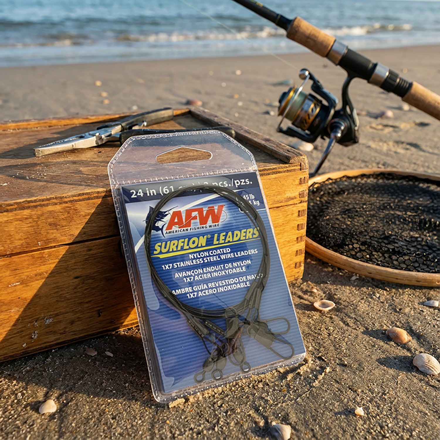 American Fishing Wire Surflon Leader Wires 3-Pack - view number 2