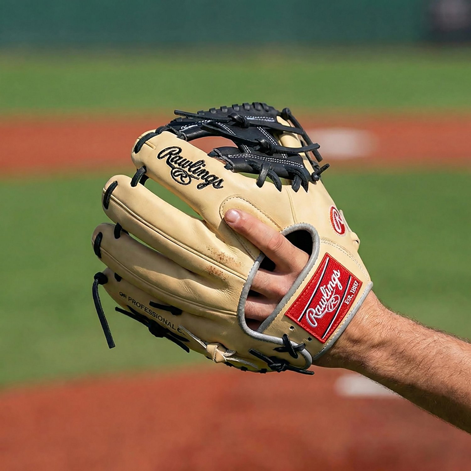 Rawlings Heart of the Hide 9.5 in Baseball Infield Glove - view number 4