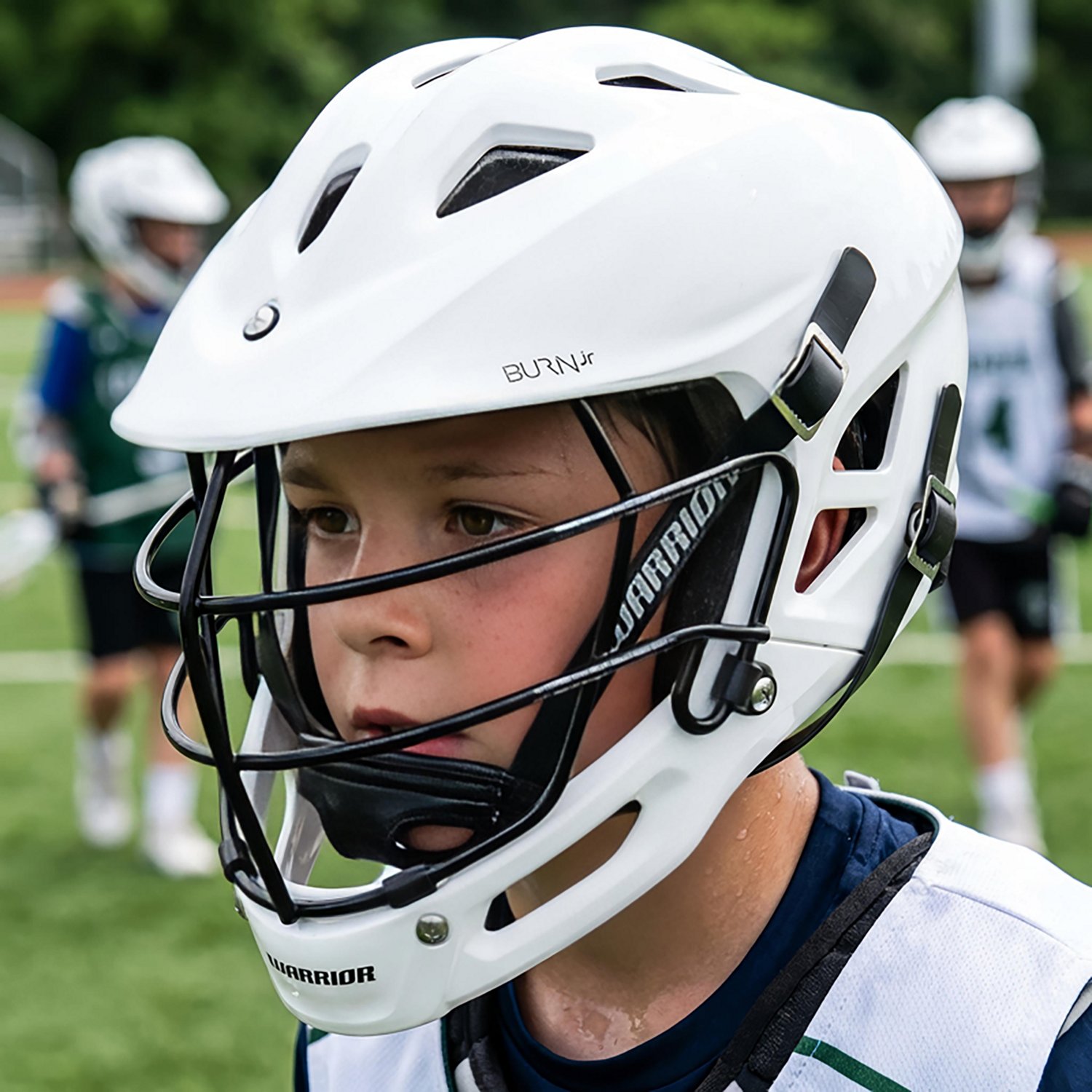 Warrior Kids' Burn Lacrosse Helmet - view number 6