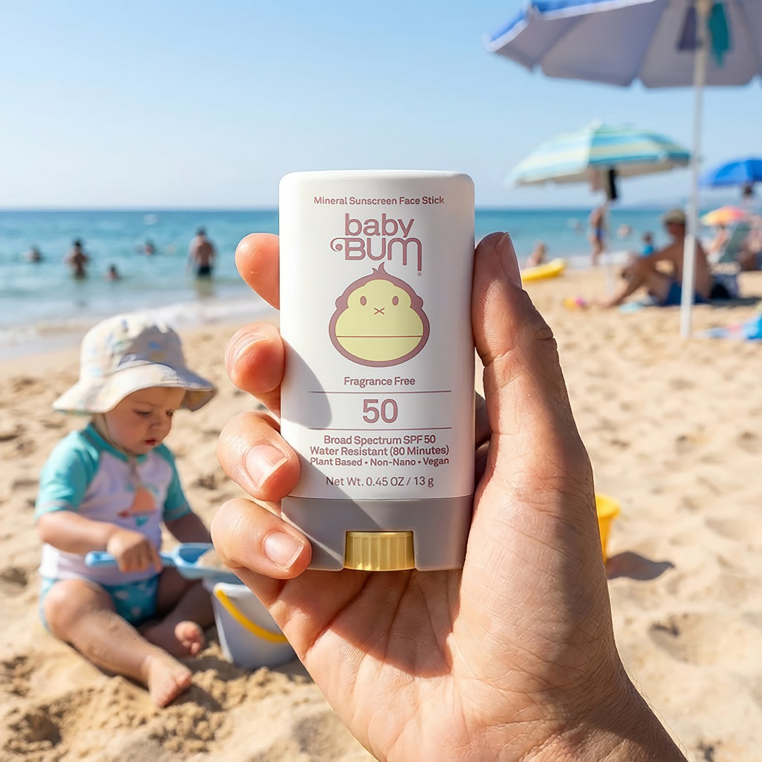 Sun Bum SPF-50 Mineral Fragrance Free Baby 0.45 oz Sunscreen Face Stick - view number 3