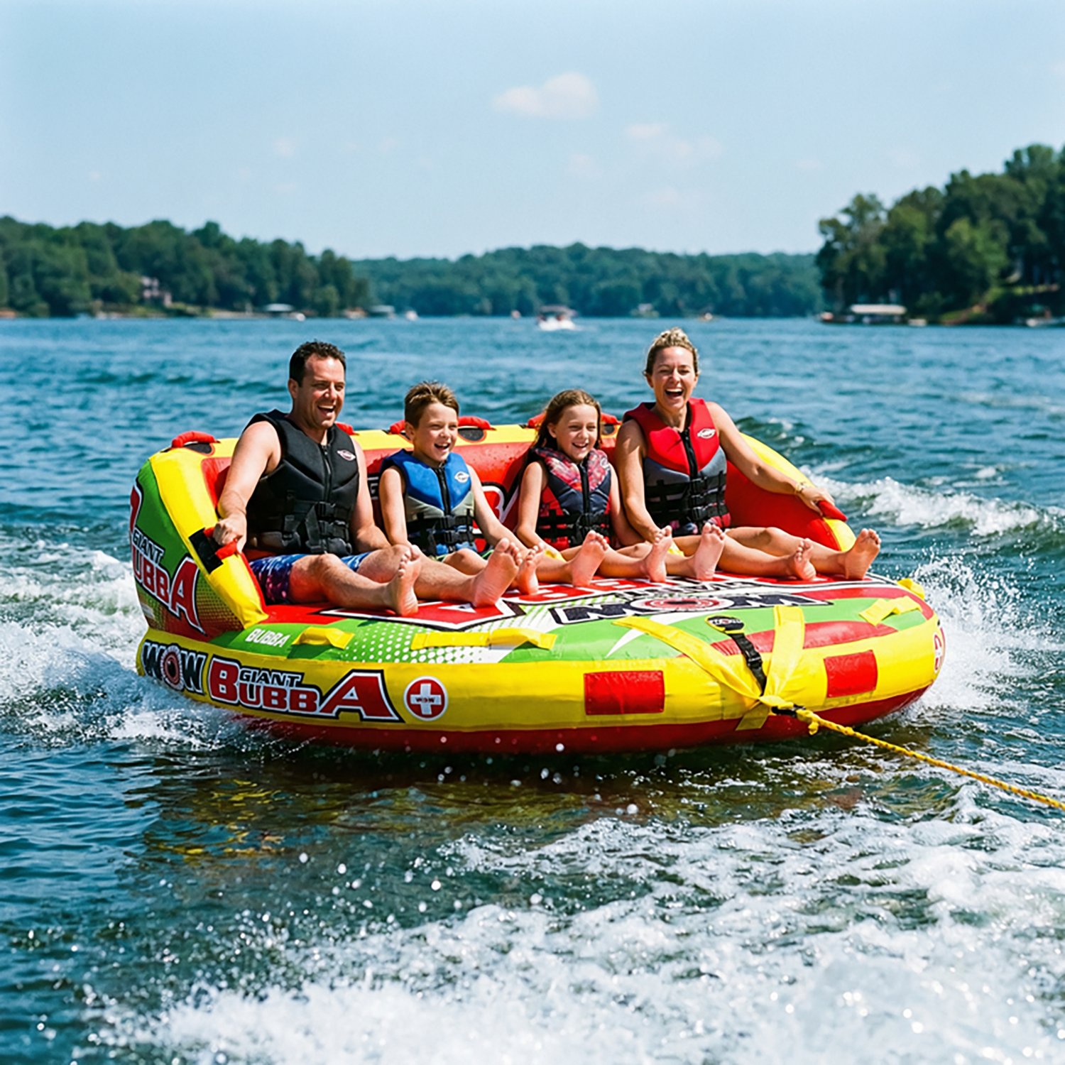 WOW Watersports Giant Bubba 4-Person Inflatable Towable Tube - view number 5