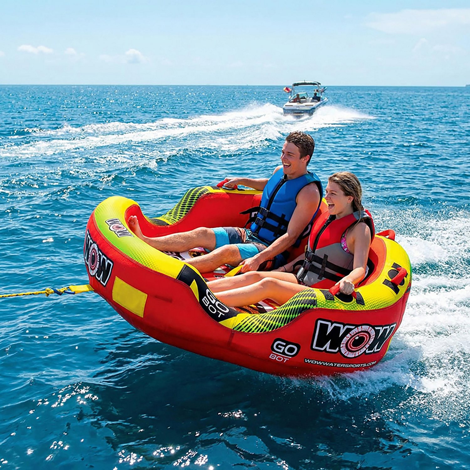 WOW Watersports Go Bot 2-Person Towable Tube - view number 3